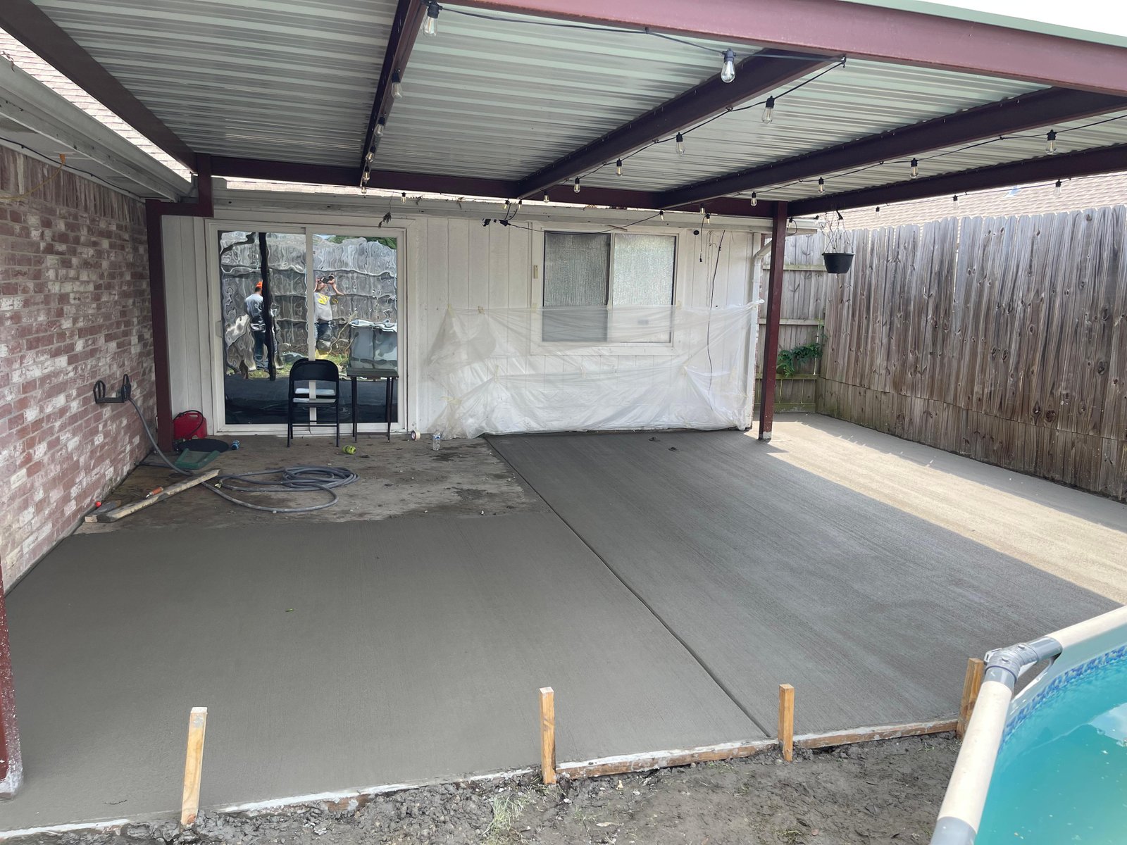 Stamped Concrete Patio