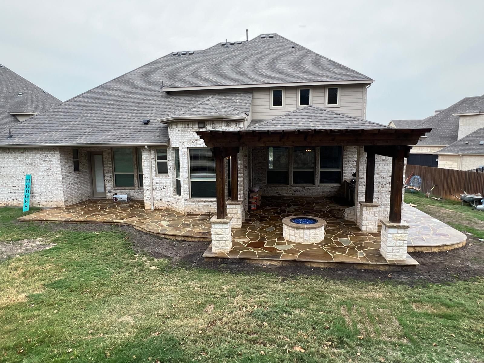 Custom Decorative Concrete Patio
